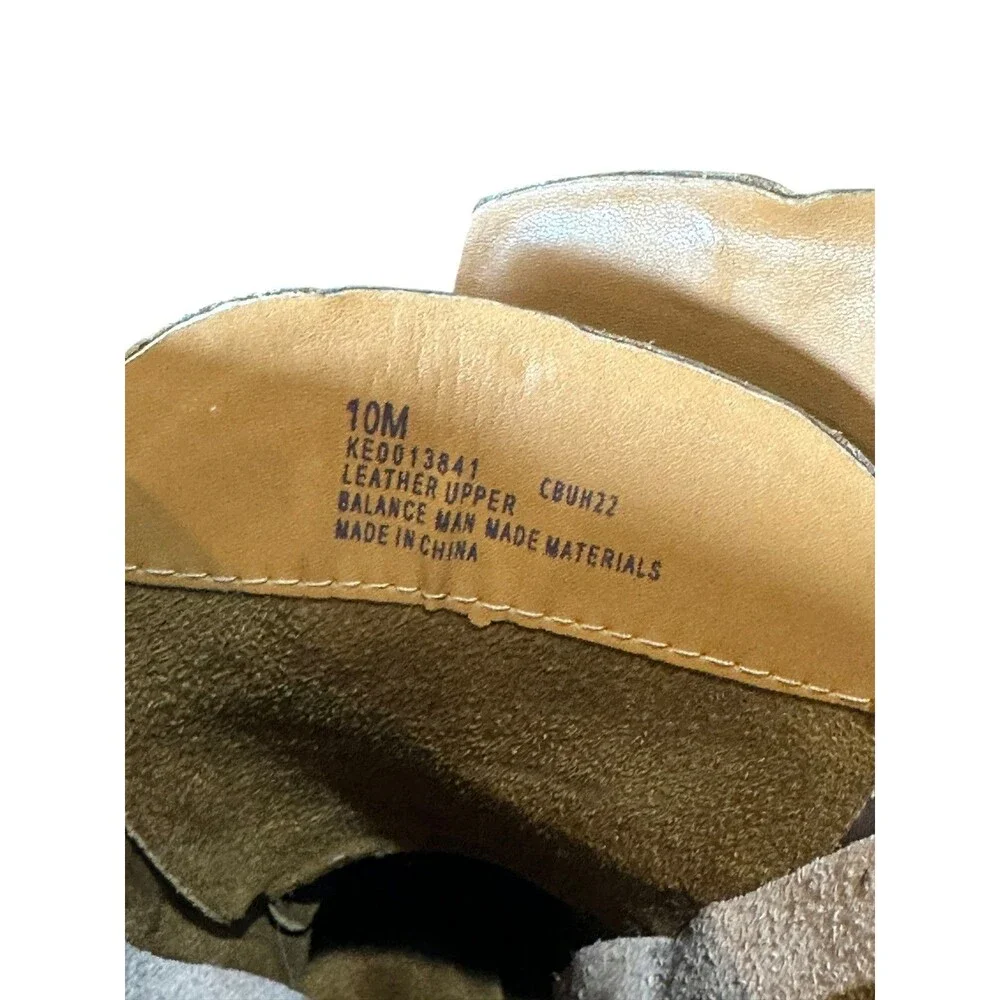 Kork-Ease Women's Raleigh Leather Ankle Boot Sz 10M Side Zip Y2K Brown Platform